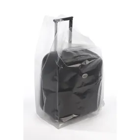 10" x 8" x 24" x 3 mil Clear Eco-Manufactured Plastic Side-Gusseted Bags (Case of 500)
