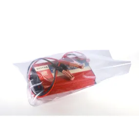 20" x 20" x 4 mil Clear Eco-Manufactured Plastic Layflat Bags (Case of 250)