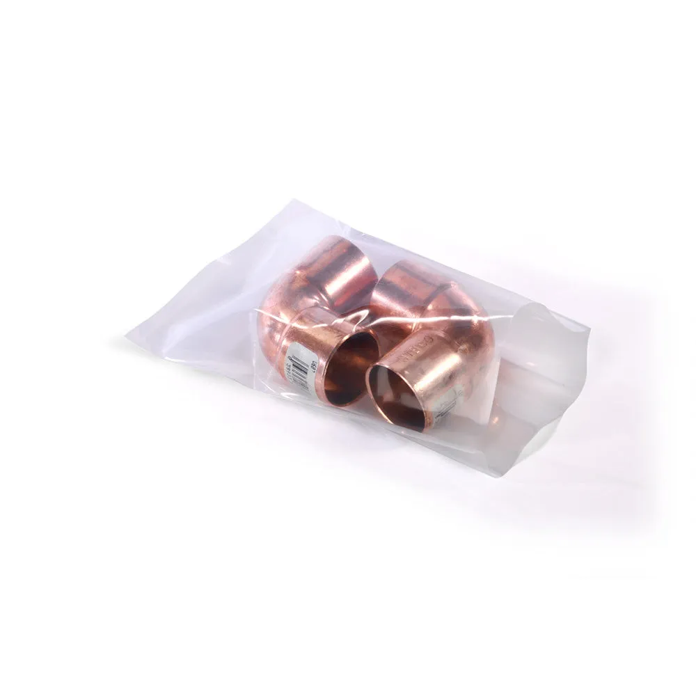 36" x 48" x 4 mil Clear Eco-Manufactured Plastic Layflat Bags (Roll of 125)