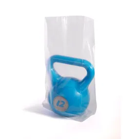 42" x 32" x 60" x 4 mil Clear Eco-Manufactured Plastic Side-Gusseted Bags (Roll of 50)