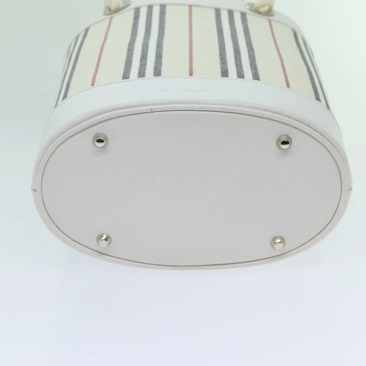 BURBERRY Nova Check Shoulder Bag Canvas Beige Auth 70767
