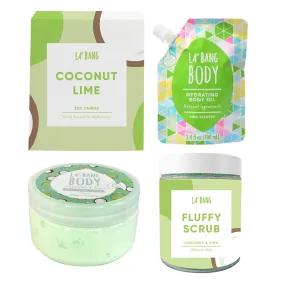 Coconut & Lime   - candle Bundle - only $60 Save $17.90**