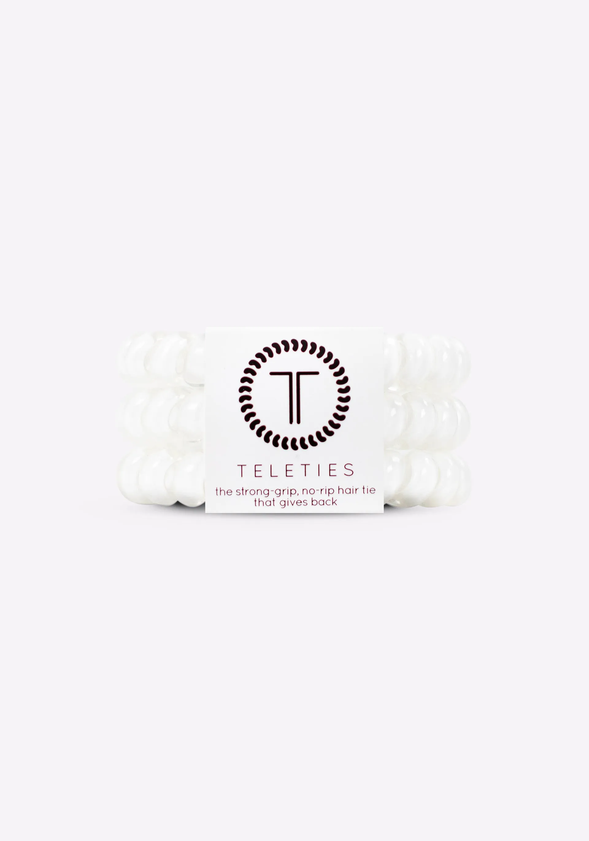 Coconut White Large Hair Coils - 3 Pack