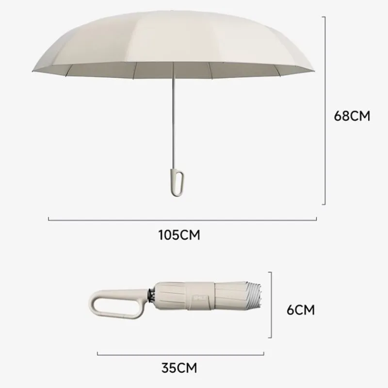 🔥Get 50% Off 🔥💥Enjoy Free Shipping!✈️Reflective Safety Strip Ring Buckle Umbrella