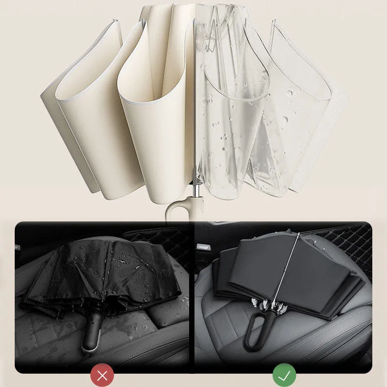 🔥Get 50% Off 🔥💥Enjoy Free Shipping!✈️Reflective Safety Strip Ring Buckle Umbrella