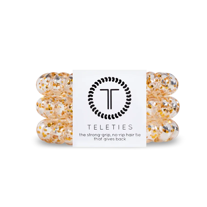 Glitter & Gold  Large Teleties