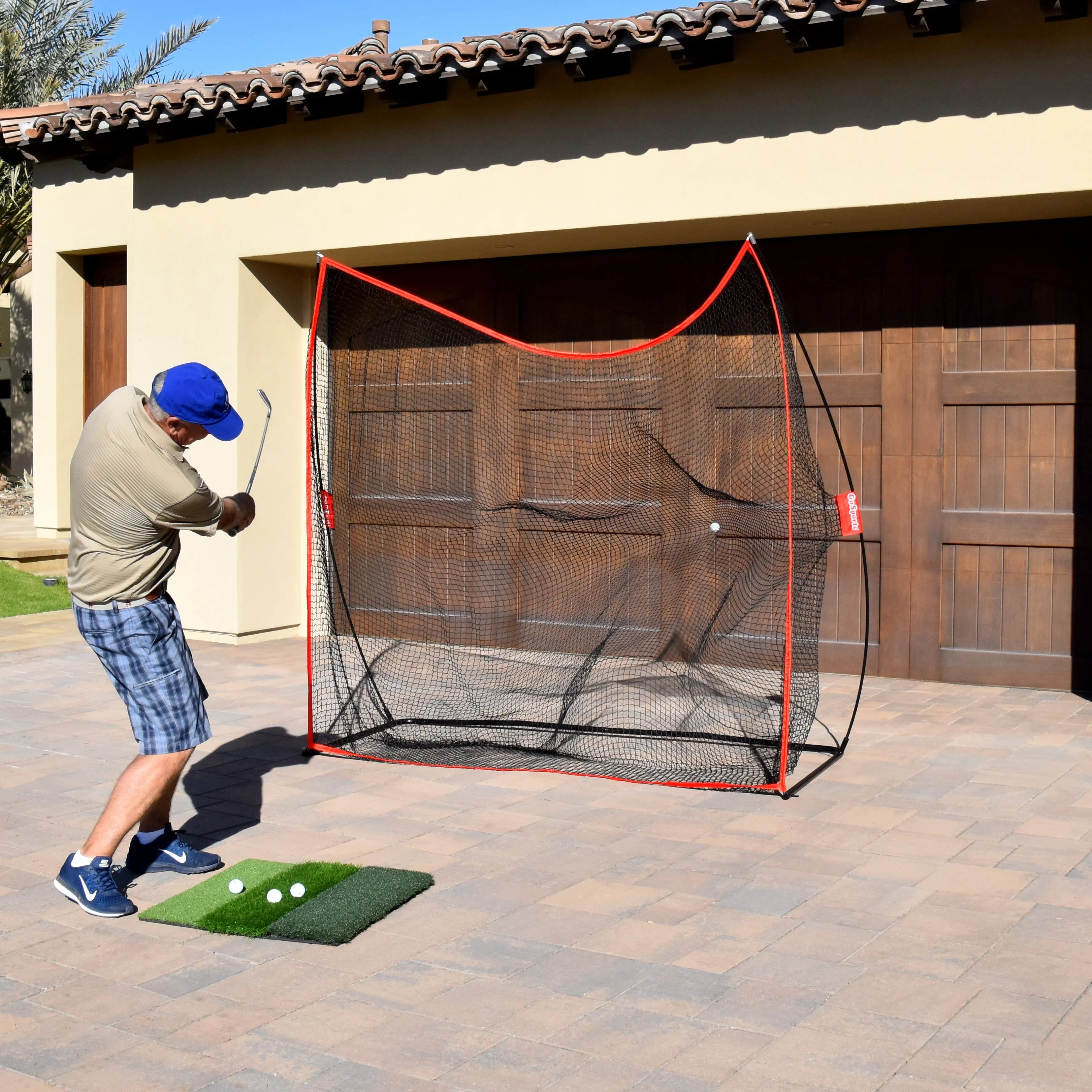 GoSports 7 ft x 7 ft Golf Practice Hitting Net