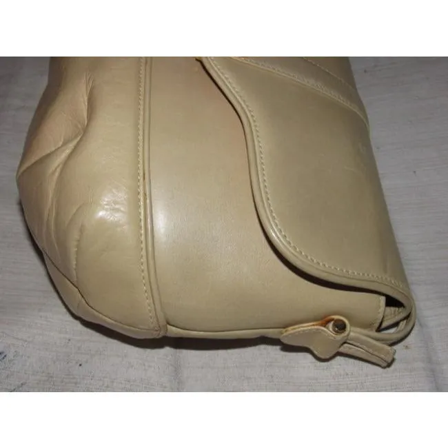 Gucci Beige Leather Shoulder Cross Body Bag