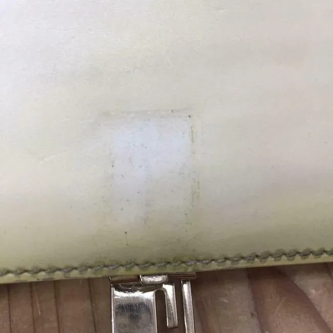 Gucci Iridescent Ivory Leather Xl Continental Bi Fold Wallet