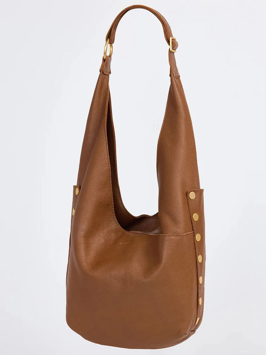 Hammitt Los Angeles Tom Zip in Mahogany Pebble