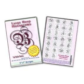 Large Hoop Monograms Design CD by Katie Bartz
