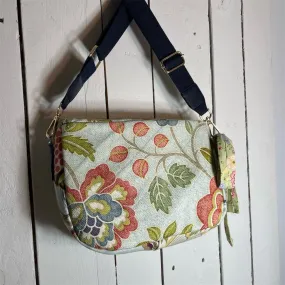 Lidia’s Bags Handmade Floral Crossbody Bag Multicolor Medium Casual (C811-22)