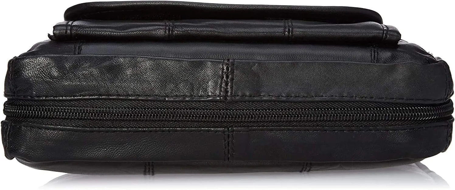 Marshal Leather Book Covers/Bible Covers with Handle (Medium)