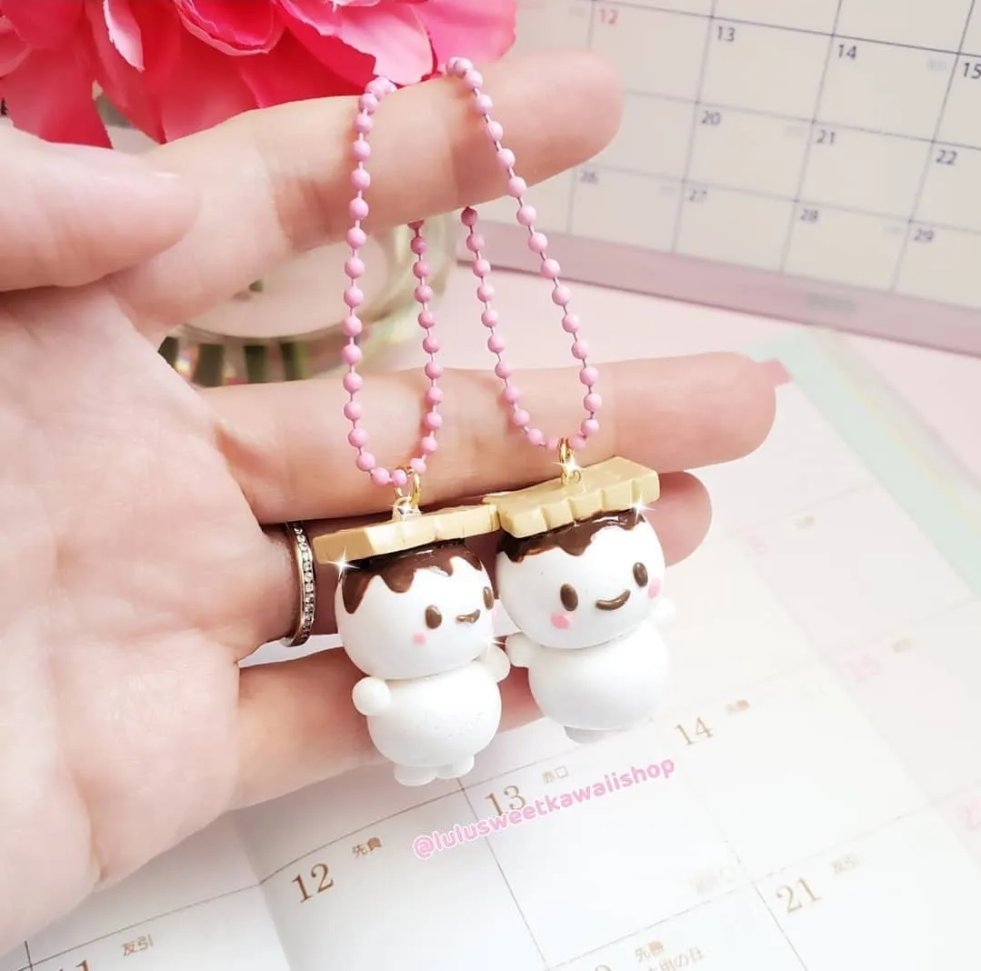 Marshall character handmade clay charm