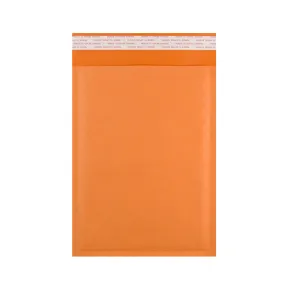 Orange Kraft Bubble Bags