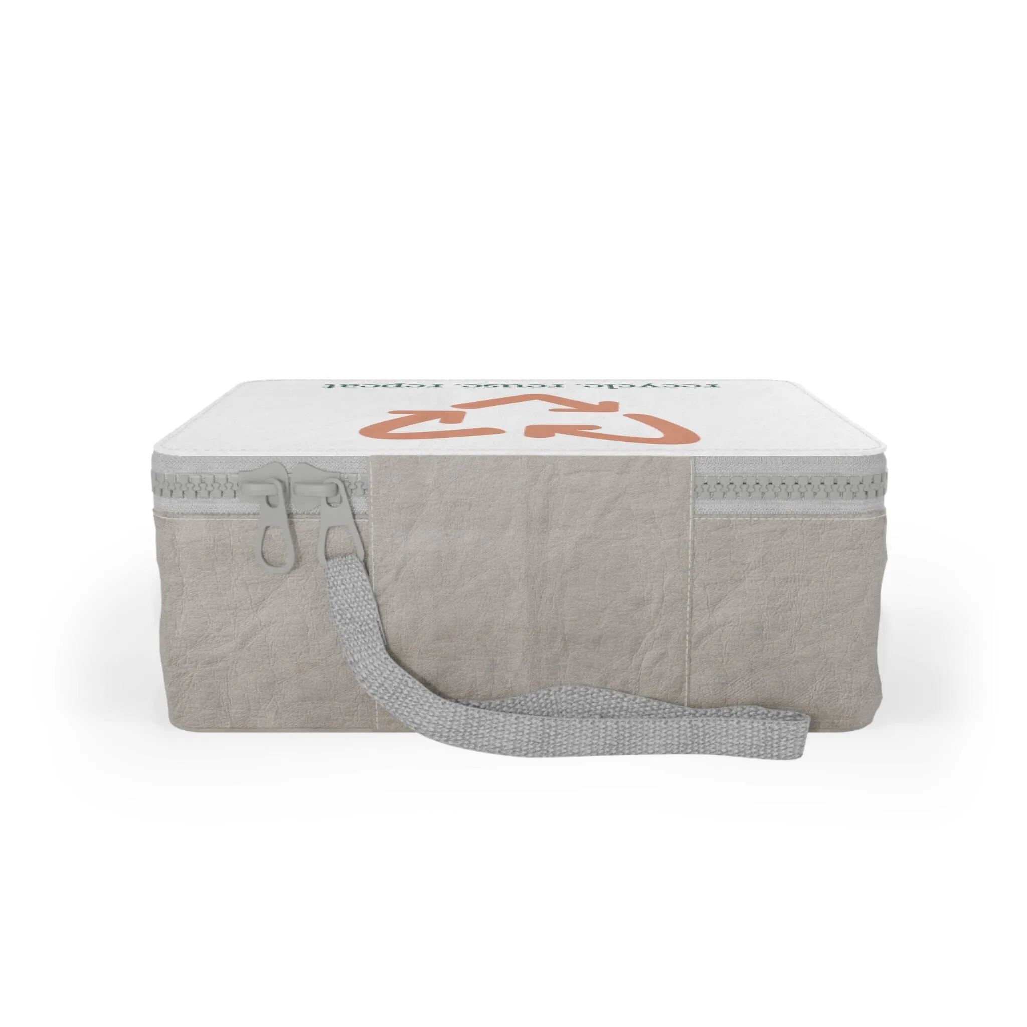 Recycle Reuse Repeat Lunch Bag