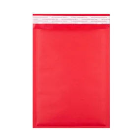 Red Kraft Bubble Bags