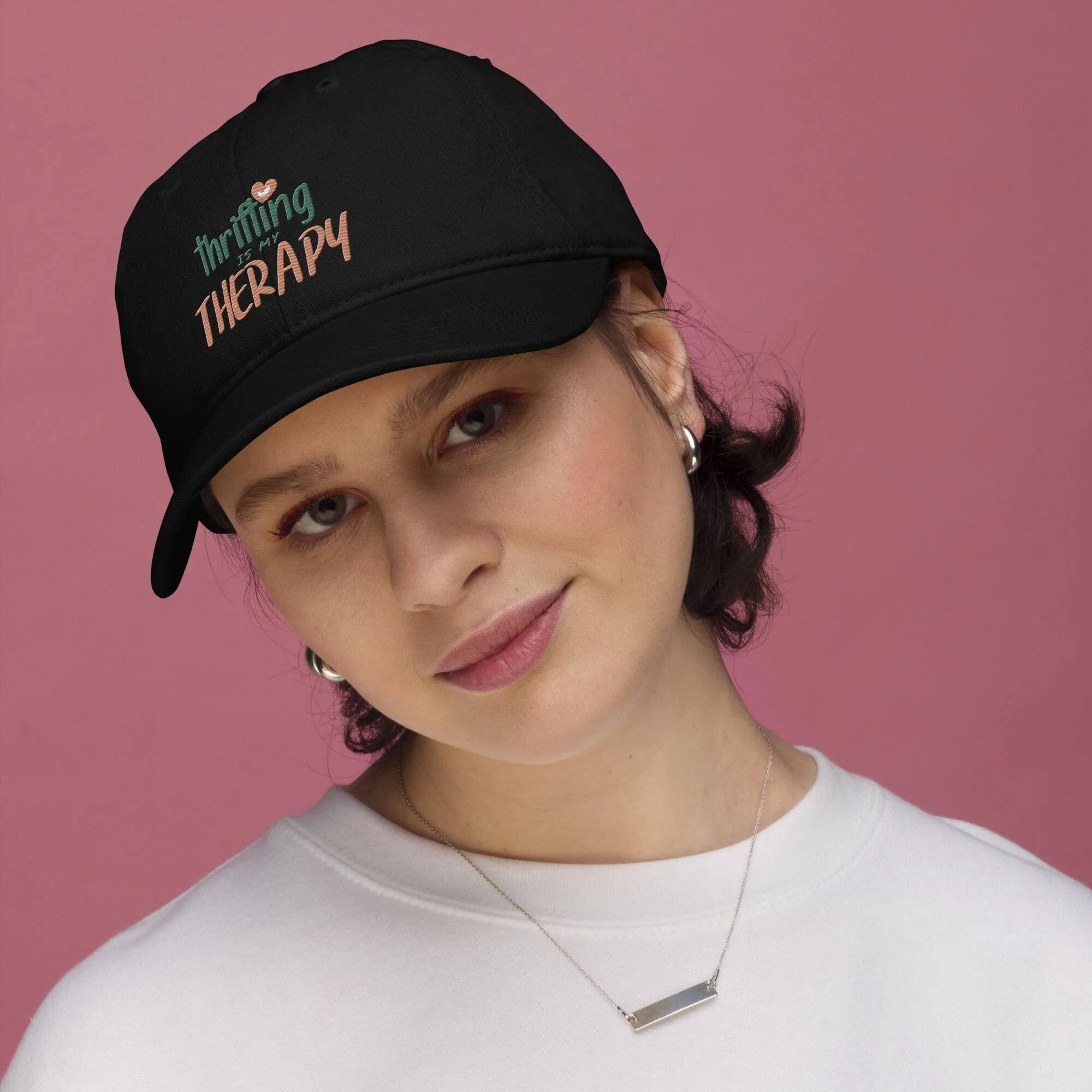 Thrifting is My Therapy Dad Hat