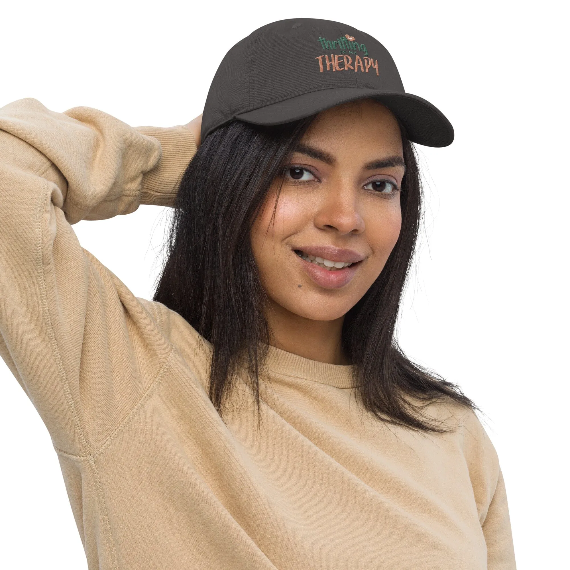 Thrifting is My Therapy Dad Hat