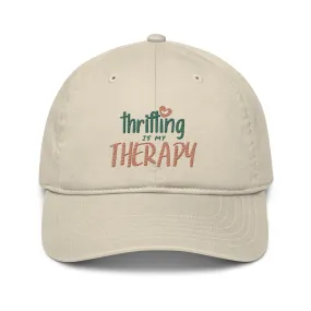 Thrifting is My Therapy Dad Hat