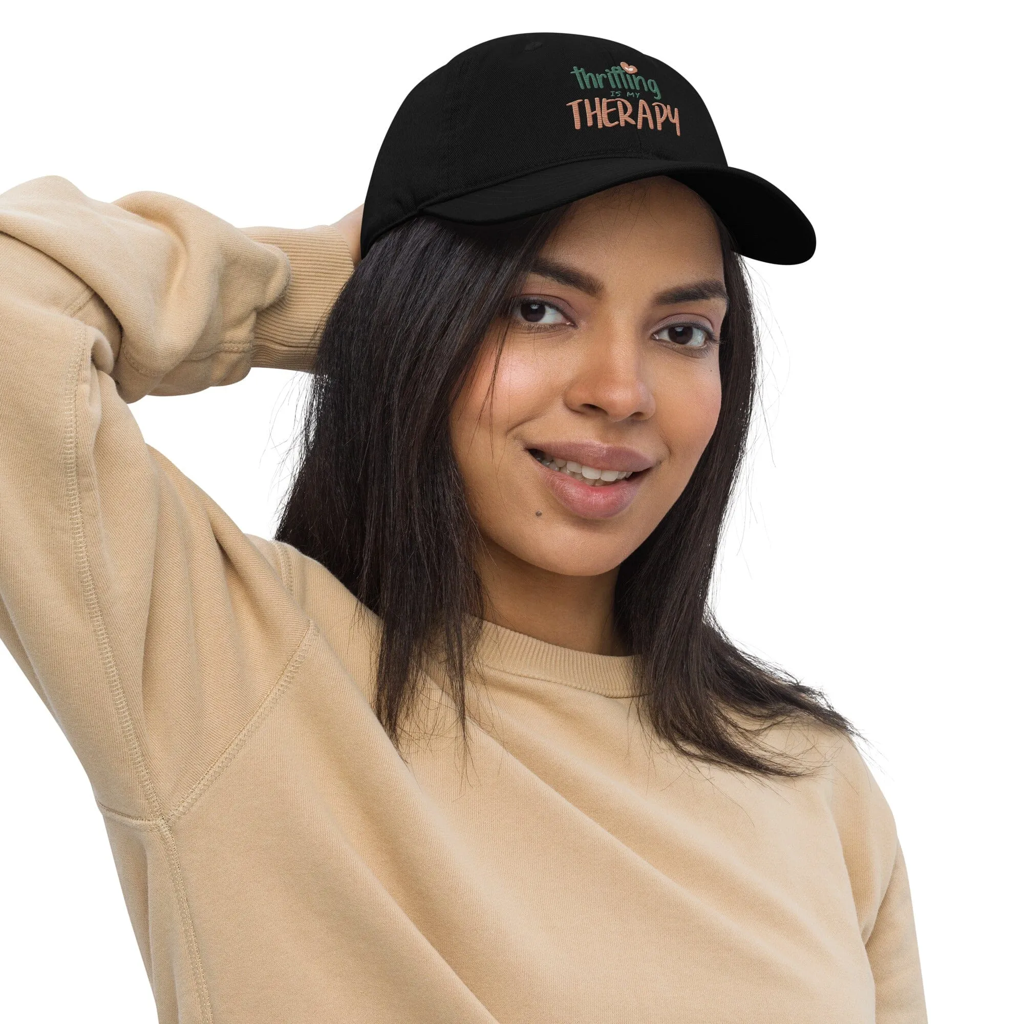 Thrifting is My Therapy Dad Hat
