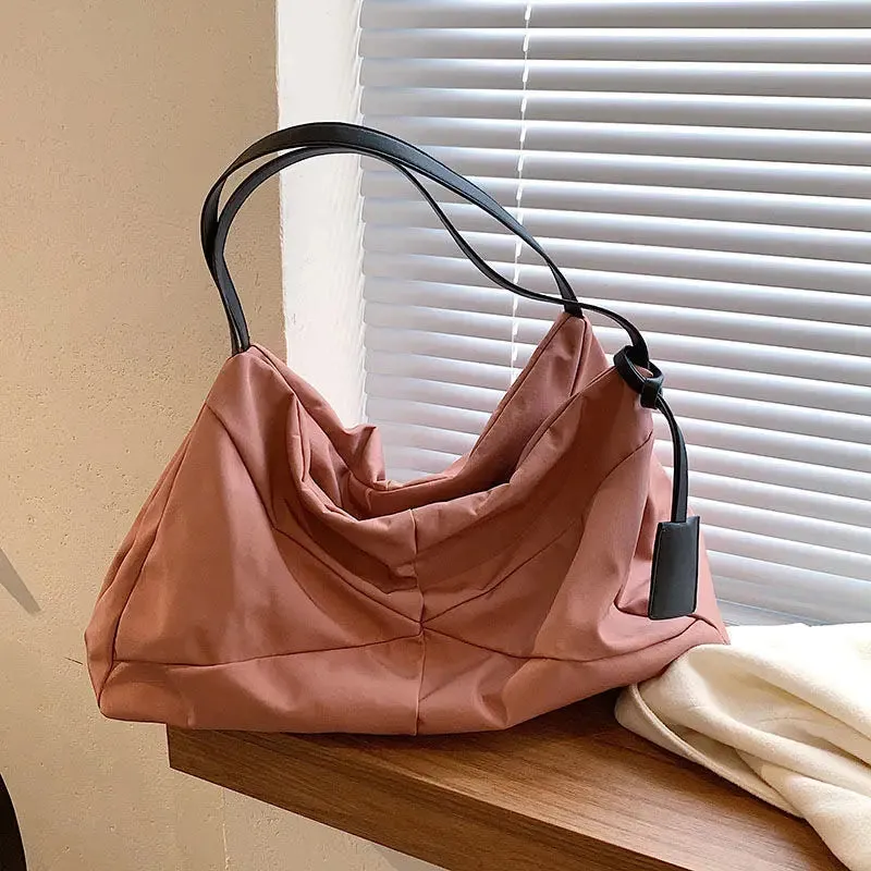 UAKISS  -  Women Handbag Large Capacity Tote Bag Lady Bags Niche Design New for Autumn and Winter in 2024Shoulder Bag Versatile Ins  Style